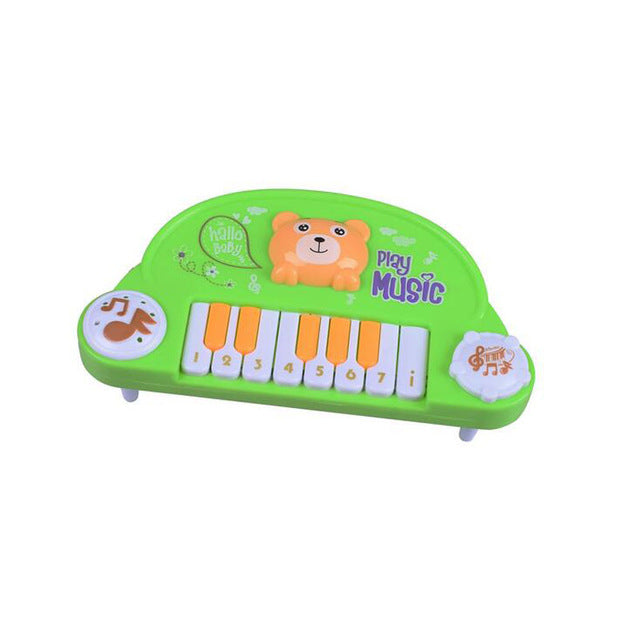 New Hot Sale Cartoon Animals Children Kids Small Electric Keyboard Piano Organ Preschool Learning Tools Educational Toys Gifts