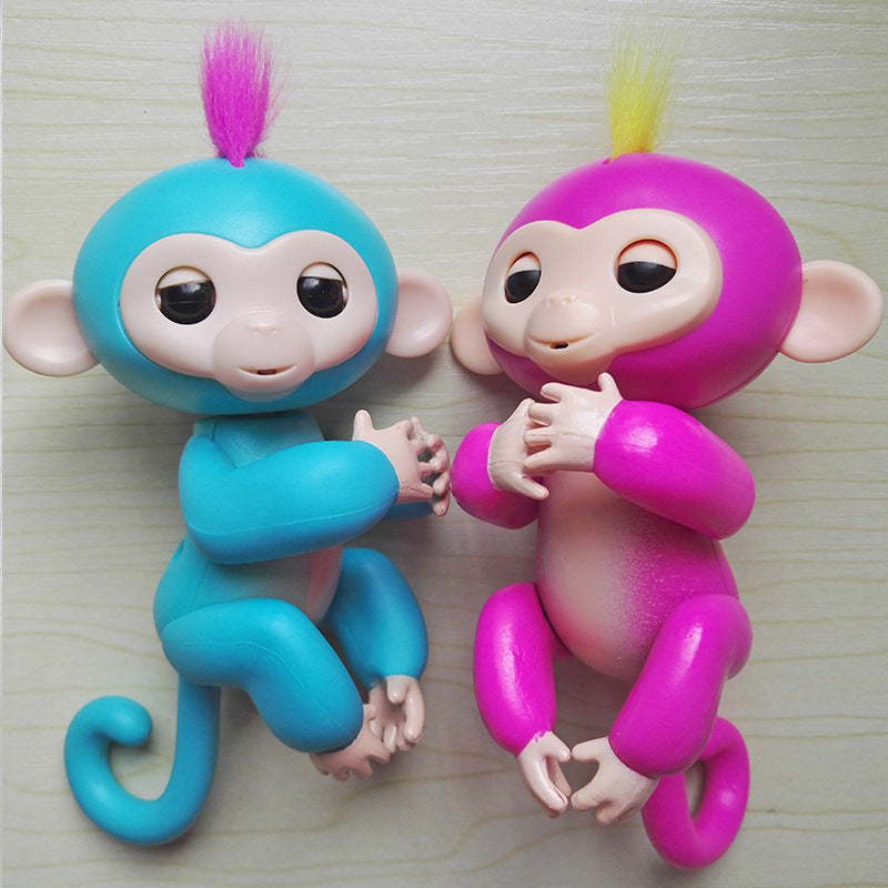 Fingerlings Baby Monkey Interactive Baby Monkeys Colorful Smart Toy Electronic Pets Finger Monkeys Smart Induction Toys For Kids