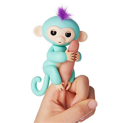 Fingerlings Baby Monkey Interactive Baby Monkeys Colorful Smart Toy Electronic Pets Finger Monkeys Smart Induction Toys For Kids