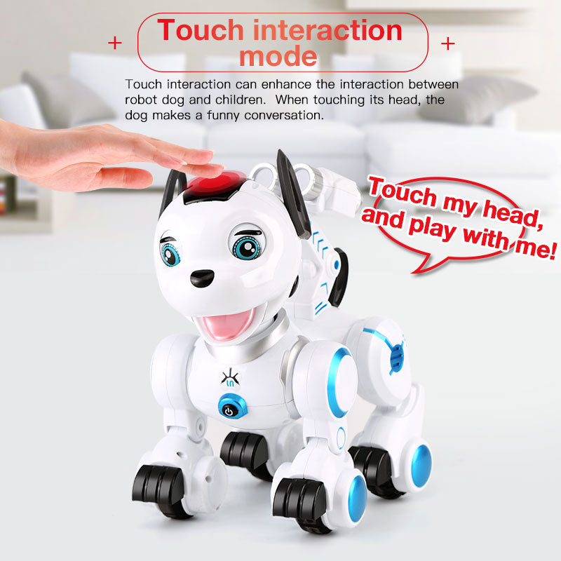 2.4G Wireless Remote Control Smart Dog Electronic Pet Educational Children's Toy Dancing Robot Dog without box birthday gift K10